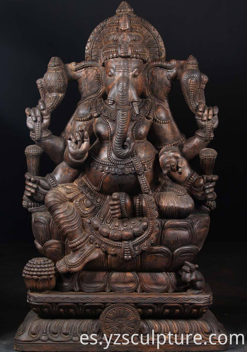 bronze ganesh statue